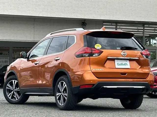 日産 エクストレイル 20X 宮城県 2018(平30)年 12.9万km プレミアムコロナオレンジ ３６０°カメラ//純正ＳＤナビ（フルセグＴＶ、ＳＤ、ＦＭ、ＡＭ、ＢＴ、ＣＤ、ＤＶＤ）//純正ＡＷ//純正フロアマット//スペアタイヤ//デジタルインナーミラー//パワーバックドア//ヒーテッドドアミラー//ダウンヒルアシスト//スマートキー//プッシュスタート