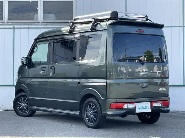 スズキ エブリィ ワゴン PZターボ スペシャル 山梨県 2021(令3)年 5.3万km ミッドナイトバイオレットメタリック Bluetooth接続/車中泊仕様