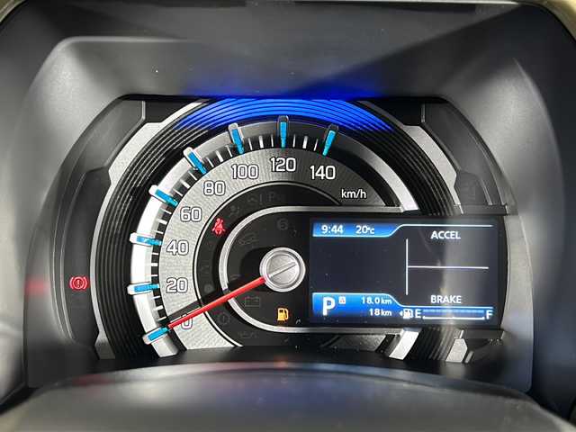 スズキ ハスラー HYBRID X 広島県 2025(令7)年 0.1千km ソフトベージュメタリック 届出済未使用車/登録時18km/デュアルカメラブレーキサポート/レーダークルーズコントロール/車線逸脱警報/オートハイビーム/コーナーセンサー/社外ナビ（AVN-R9W）/・フルセグ/CD/DVD/SD/REC/BT/テレビ設定必要/アイドリングストップ/LEDヘッドライト/オートライト/ヘッドライトレベライザー/シートヒーター/スマートキー/プッシュスタート/スペアキー/W+サイド+カーテンエアバック