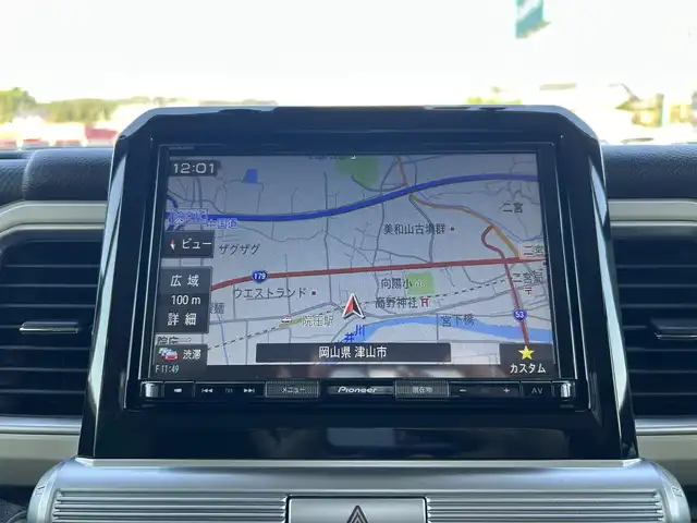 スズキ クロスビー HYBRID MZ 岡山県 2020(令2)年 5.6万km ミネラルグレーメタリック 3トーンコーディネート 純正8インチナビ　AVIC-RLS901II/フルセグTV、CD、DVD、Blluetooth、AM、FM/全周囲カメラ/クルーズコントロール/ビルトインETC/ドライブレコーダー/LEDヘッドライト/コーナーセンサー/セーフティーサポート/ビルトインETC/純正フロアマット/純正アルミホイール