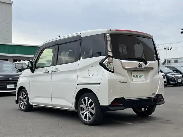 トヨタ タンク カスタムG－T 東京都 2019(平31)年 4.3万km パールホワイトⅢ 純正9型ナビ/フルセグTV/CD/DVD再生/シートヒーター/両側パワースライドドア/クルーズコントロール/ビルトインETC/ドライブレコーダー/衝突回避支援ブレーキ/車線逸脱警報機能/クリアランスソナー