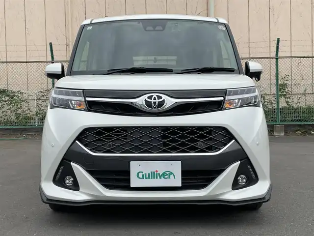 トヨタ タンク カスタムG－T 東京都 2019(平31)年 4.3万km パールホワイトⅢ 純正9型ナビ/フルセグTV/CD/DVD再生/シートヒーター/両側パワースライドドア/クルーズコントロール/ビルトインETC/ドライブレコーダー/衝突回避支援ブレーキ/車線逸脱警報機能/クリアランスソナー