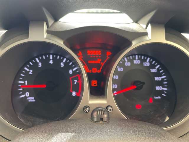 日産 ジューク 15RX Vセレクション 埼玉県 2016(平28)年 10万km アズライトブルー エマージェンシーブレーキ/純正ナビ/　　CD/BT/フルセグ/バックカメラ/純正17インチアルミホイール/ETC/スマートキー