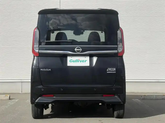 日産 ルークス HWS X プロパイロットED 秋田県 2023(令5)年 6.5万km ブラック ４WD/両側ハンズフリーオートスライドドア/衝突軽減システム/プロパイロット/LEDヘッドライト/純正メモリナビ（CD/BT/USB）/アラウンドビューモニター/日産純正１４インチアルミ（夏タイヤ装着）/スマートキー/アイドリングストップ/プッシュスタート/クルーズコントロール追従走行有/コーナーセンサー/ステアリングスイッチ/ステアリングヒーター/前席シートヒーター/ビルトインETC/デジタルインナーミラー/電動パーキングブレーキ/オートブレーキホールド機能/純正フロアマット/オートライト/オートエアコン/パワーステアリング/パワーウィンドウ/横滑り防止/盗難防止装置/寒冷地仕様/電動格納ウィンカーミラー/保証書/取扱説明書/記録簿/スペアキー×１