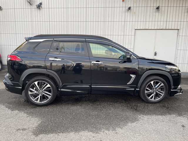 トヨタ カローラ クロス ハイブリッド Z 神奈川県 2022(令4)年 3.6万km アティチュードブラックマイカ ワンオーナー/プッシュスタート/ビルトインETC2.0/クルーズコントロール/プリクラッシュ/アラウンドビュー/車線逸脱防止装置/横滑り防止装置/前後ドライブレコーダー/コーナーセンサー/パワーシート/シートヒーター/パワーバックドア/電動格納ミラー/LEDライト、フォグライト/オートライト/オートハイビーム/USB端子