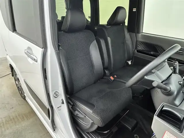 ダイハツ タント カスタム X セレクション 岡山県 2020(令2)年 7.1万km ブラックマイカメタリック/シャイニングホワイトパール 純正9インチナビ/・FM/AM/Bluetooth/フルセグ/CD/DVD/全方位カメラ/柿本マフラー/両側パワースライドドア/スマートアシスト/・衝突軽減ブレーキ/・レーンキープアシスト/・オートハイビーム/・コーナーセンサー/LEDヘッドライト/・フォグライト/ビルトインETC/ドライブレコーダー/純正14インチアルミ/純正フロアマット