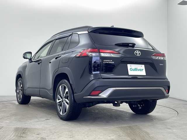 トヨタ カローラ クロス ハイブリッド Z 秋田県 2024(令6)年 0.7万km アティチュードブラックマイカ 4WD/純正ナビ/（AM/FM/TV/Bluetooth）/レーダークルーズコントロール/ビルトインETC2.0/ハーフレザーシート/ワイパーデアイサー/前席シートヒーター/ステアリングヒーター/革巻きステアリング/ルーフレール/オートライト/オートマチックハイビーム/LEDヘッドライト/フォグランプ/トヨタセーフティーセンス/アドバンスパーク/衝突軽減システム/レーンキープアシスト/ブラインドスポットモニター/パワーバックドア