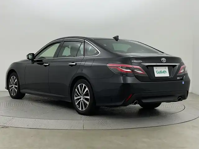 トヨタ クラウン ハイブリッド G Four 新潟県 2020(令2)年 4.1万km プレシャスブラックパール 4WD/トヨタセーフティセンス/ヘッドアップディスプレイ/純正ナビ/　CD/Bluetooth/フルセグTV/バックカメラ/イージークローザードア/レーダークルーズコントロール/LEDオートライト/メモリ付パワーシート/シートヒーター/純正17インチアルミホイール/パドルシフト/ブラインドスポットモニター/クリアランスソナー/電格ミラー/ウインカーミラー/スマートキー/ビルトインETC2.0