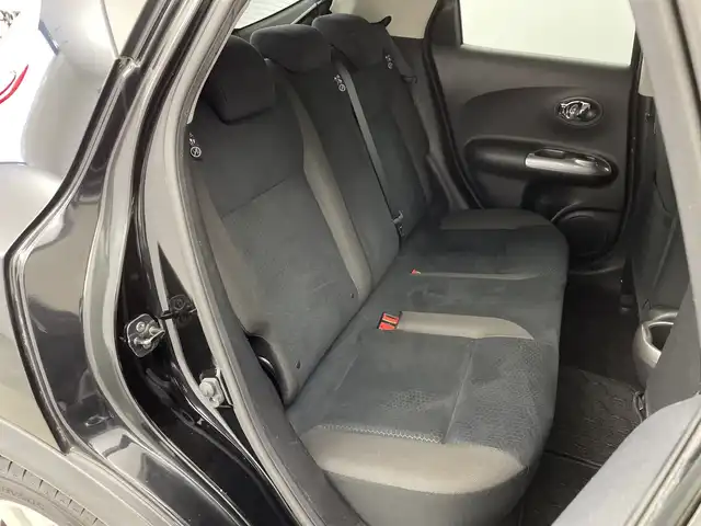 日産 ジューク 15RX タイプV 新潟県 2012(平24)年 7.2万km サファイアブラック 純正ナビ/Bluetooth/DVD/CD/バックカメラ/ビルトインETC/スペアキー1本/スマートキー/プッシュスタート/純正17インチアルミホイール/フロントフォグランプ/電動格納ミラー/革巻きステアリング/ISOFIX/取扱説明書