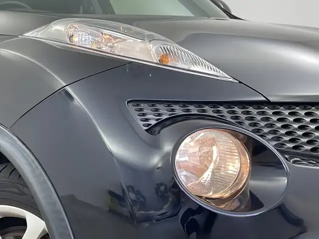 日産 ジューク 15RX タイプV 新潟県 2012(平24)年 7.2万km サファイアブラック 純正ナビ/Bluetooth/DVD/CD/バックカメラ/ビルトインETC/スペアキー1本/スマートキー/プッシュスタート/純正17インチアルミホイール/フロントフォグランプ/電動格納ミラー/革巻きステアリング/ISOFIX/取扱説明書