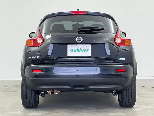 日産 ジューク 15RX タイプV 新潟県 2012(平24)年 7.2万km サファイアブラック 純正ナビ/Bluetooth/DVD/CD/バックカメラ/ビルトインETC/スペアキー1本/スマートキー/プッシュスタート/純正17インチアルミホイール/フロントフォグランプ/電動格納ミラー/革巻きステアリング/ISOFIX/取扱説明書