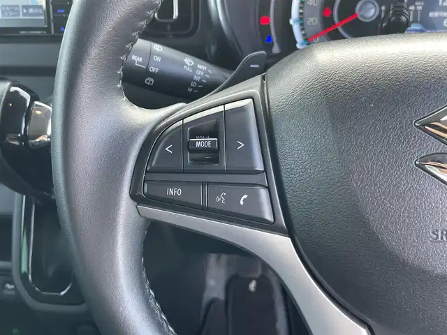 スズキ ハスラー Jスタイル ターボ 岡山県 2021(令3)年 3.2万km クールカーキパールメタリック/ホワイト2トーンルーフ 登録時走行距離31623km/社外ナビ（AM/FM/CD/DVD/BT）/全方位モニター/フルセグテレビ/デュアルカメラブレーキ/レーダークルーズコントロール/インタークーラーターボ/前席シートヒーター/衝突軽減ブレーキ/コーナーセンサー/アイドリングストップ/横滑り防止装置/レーンキープアシスト/オートエアコン/LEDヘッドライト/LEDフォグランプ/純正15インチAW