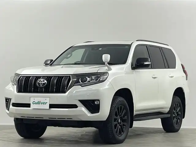 トヨタ ランドクルーザー プラド TX Lパッケージ ブラックED 埼玉県 2020(令2)年 1.8万km ホワイトパールクリスタルシャイン 純正９型ナビ　ＳＲ　Ｂカメラ　温シート　冷シート　レーダークルーズコントロール　オートハイビーム　レーンキープアシスト　ドライブレコーダー　パワーシート　コーナーセンサー　ＥＴＣ