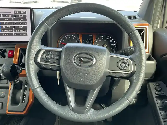 ダイハツ タフト G ターボ 岡山県 2021(令3)年 3.9万km シャイニングホワイトパール ワンオーナー/純正『フロアマット　アルミホイール』/ナビ『Panasonicナビ』/Bluetooth接続/フルセグTV/HDMI接続/シートヒーター『D＋N席』/電動格納ミラー/LEDライト/クルーズコントロール