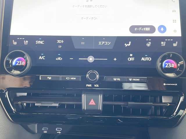 トヨタ アルファードハイブリット Z 愛知県 2025(令7)年 0.1千km プラチナホワイトパールマイカ ワンオーナー/14インチディスプレイオーディオプラス/【コネクティッドナビ対応・フルセグTV・AM/FM・USB入力・HDMI入力・AppleCarPlay・AndrodiAuto】/ETC2.0/左右独立ムーンルーフ/デジタルインナーミラー/パワーシート（前席）/・マイコンプリセットドライビングポジションシステム/助手席肩口パワーシートスイッチ/2列目エグゼクティブパワーシート/【パワーリクライニング・大型ヘッドレスト・快適温熱シート・充電用USB端子・パワーオットマン・折り畳み式サイドテーブル・大型アームレスト】/セーフティセンス（予防安全パッケージ）/【プリクラッシュセーフティ・レーントレーシングアシスト・レーンディパーチャーアラート・全車速追従機能付レーダークルーズコントロール・アダプティブハイビームシステム・ロードサインアシスト】/トヨタチームメイト/カラーヘッドアップディスプレイ/・タッチトレーサーオペレーション/ユニバーサルステップ/グローブボックス照明/おくだけ充電/床下透過表示機能付パノラミックビューモニター/3眼LEDヘッドライトランプ/新車保証書/スペアキー