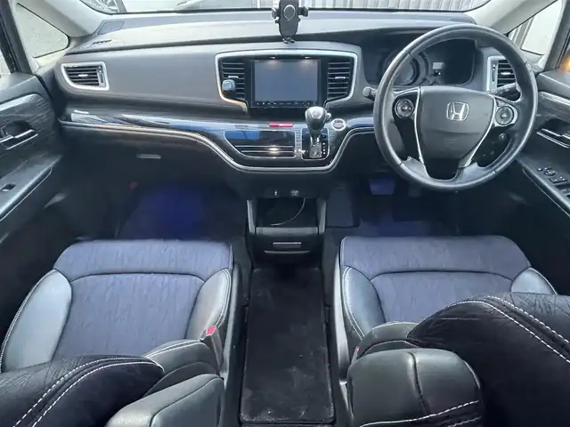 ホンダ オデッセイ 兵庫県 2014(平26)年 10.6万km プレミアムヴィーナスブラックP (株)IDOMが運営する【じしゃロン西宮店】の自社ローン専用車両になります。こちらは現金またはオートローンご利用時の価格です。自社ローンご希望の方は別途その旨お申付け下さい/＊両側パワースライドドア/＊プッシュスタート/＊純正ナビ/＊フルセグテレビ/＊バックカメラ/＊フリップダウンモニター/＊運転席パワーシート/＊CTBA