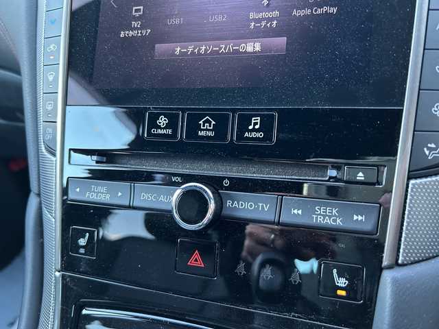 日産 スカイライン 400R 大阪府 2020(令2)年 5万km ブリリアントホワイトパール エマージェンシーブレーキ/純正ナビ　/全方位カメラ　/フルセグＴＶ　ＣＤ　ＤＶＤ　ＢＴ　/黒レザーシート　/パワーシート　/シートメモリ　/シートヒーター　/パドルシフト　/レーダークルコン　/ＥＴＣ２．０　/ＬＥＤヘッドライト　/ドライブレコーダー　/プッシュスタート　/スマートキー　/取扱説明書　保証書　/純正アルミホイール　/純正フロアマット