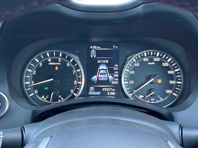 日産 スカイライン 400R 大阪府 2020(令2)年 5万km ブリリアントホワイトパール エマージェンシーブレーキ/純正ナビ　/全方位カメラ　/フルセグＴＶ　ＣＤ　ＤＶＤ　ＢＴ　/黒レザーシート　/パワーシート　/シートメモリ　/シートヒーター　/パドルシフト　/レーダークルコン　/ＥＴＣ２．０　/ＬＥＤヘッドライト　/ドライブレコーダー　/プッシュスタート　/スマートキー　/取扱説明書　保証書　/純正アルミホイール　/純正フロアマット