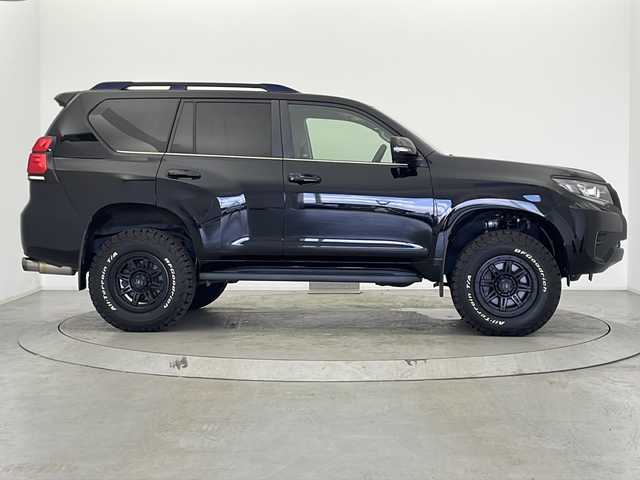 トヨタ ランドクルーザー プラド TX Lパッケージ 宮城県 2019(令1)年 6.1万km ブラック 禁煙車/４WD/BLACK MAMBA 0319 Slither17インチAW（社外）/BFグッドリッチK02 A/Tタイヤ（社外）/GANADORマフラー（社外）/社外リフトアップコイル/社外LEDバックランプ/純正MOPSDナビ/フルセグTV/クルーズコントロール/アラウンドビューモニター/F/S/Rカメラ/ビルトインETC/Toyota Safety Sense/前席シートヒーター/エアシート/前席パワーシート/ドラレコ