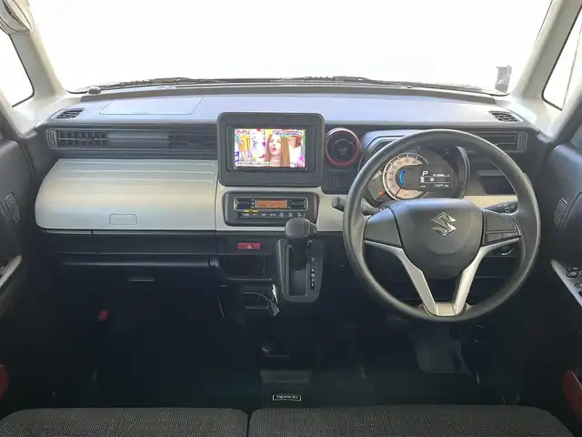 スズキ スペーシア HYBRID G 大阪府 2021(令3)年 5.4万km アーバンブラウンパールメタリック ワンオーナー/社外メモリーナビ・ワンセグTV・/　　CD・DVD・USB・SD/デュアルカメラブレーキサポート/ドライブレコーダー/スマートキー2個/電動格納ミラー/オートヘッドライト/アイドリングストップ/純正フロアマット/サイドドアバイザー