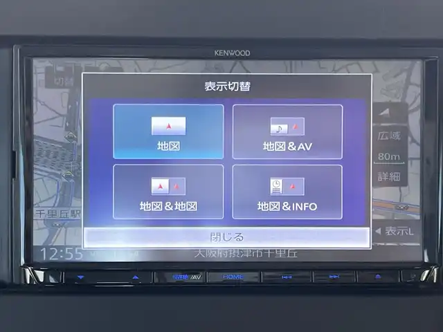 スズキ スペーシア HYBRID G 大阪府 2021(令3)年 5.4万km アーバンブラウンパールメタリック ワンオーナー/社外メモリーナビ・ワンセグTV・/　　CD・DVD・USB・SD/デュアルカメラブレーキサポート/ドライブレコーダー/スマートキー2個/電動格納ミラー/オートヘッドライト/アイドリングストップ/純正フロアマット/サイドドアバイザー