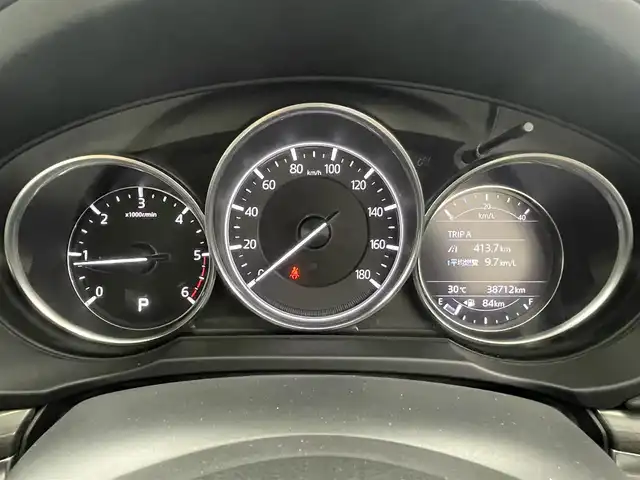 マツダ ＣＸ－５ XD Lパッケージ 大阪府 2017(平29)年 3.9万km ジェットブラックマイカ i-ACTIVSENSE/　・・アドバンストスマートシティブレーキサポート/　・レーンキープアシスト/　・交通標識認識システム/　・ドライバーアテンションアラート/純正ナビ（Bluetooth/CD/DVD）/フルセグTV/バックカメラ/レーダークルーズコントロール/LEDヘッドライト/レザーシート/パワーシート/シートヒーター/純正19インチアルミホイール/ブラインドスポットモニター/コーナーセンサー/ステアリングヒーター/スマートキー/ETC