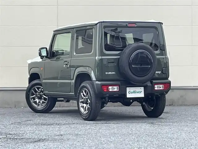 スズキ ジムニー XC 茨城県 2025(令7)年 0.1万km未満 ジャングルグリーン セーフティサポート/クルーズコントロール/LEDヘッドランプ/プッシュスタート/ダブルエアバック/純正アルミホイル/オートエアコン/オートマチックハイビーム