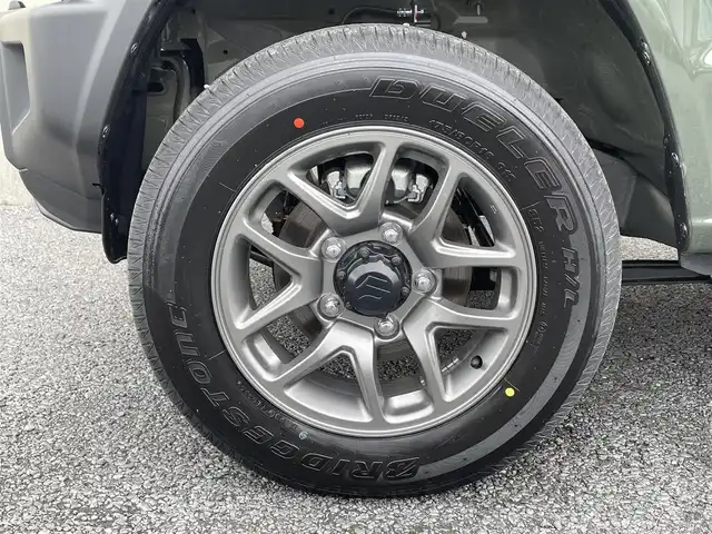 スズキ ジムニー XC 茨城県 2025(令7)年 0.1万km未満 ジャングルグリーン セーフティサポート/クルーズコントロール/LEDヘッドランプ/プッシュスタート/ダブルエアバック/純正アルミホイル/オートエアコン/オートマチックハイビーム