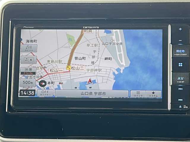 スズキ スペーシア カスタム HYBRID XS 山口県 2020(令2)年 4.8万km ピュアホワイトP 社外メモリーナビ【AVIC-RW810】/フルセグテレビ/Bluetooth/DVD再生機能/バックカメラ/ETC/ドライブレコーダー/プッシュスタート/スペアキー/両側パワースライドドア/シートヒーター/純正フロアマット/電動格納ウィンカーミラー/ドアバイザー/コーナーセンサー/スズキセーフティサポート/横滑り防止装置/盗難防止装置/純正アルミホイール15インチ