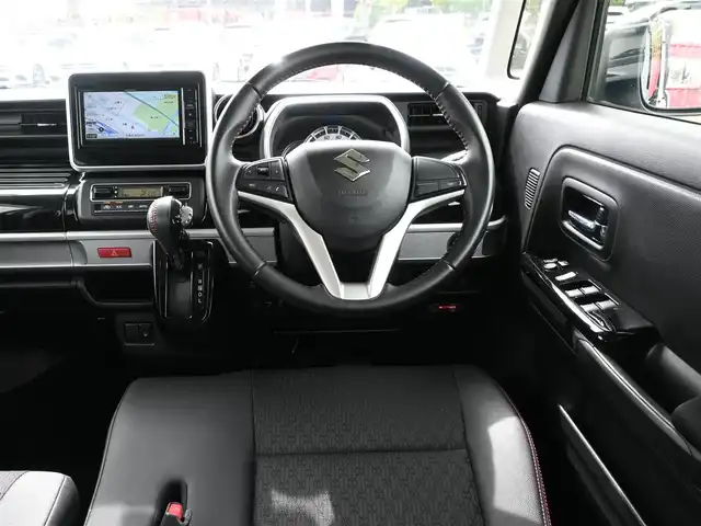 スズキ スペーシア カスタム HYBRID XS 千葉県 2020(令2)年 4.8万km ピュアホワイトP 社外メモリーナビ【AVIC-RW810】/フルセグテレビ/Bluetooth/DVD再生機能/バックカメラ/ETC/ドライブレコーダー/プッシュスタート/スペアキー/両側パワースライドドア/運転席シートヒーター/純正フロアマット/電動格納ウィンカーミラー/ドアバイザー/コーナーセンサー/スズキセーフティサポート/横滑り防止装置/盗難防止装置/純正アルミホイール15インチ