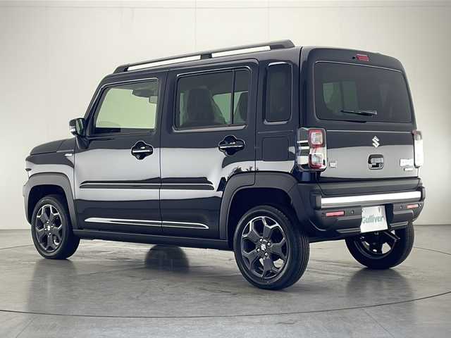 スズキ ハスラー タフワイルド 宮崎県 2024(令6)年 0.1千km ブルーイッシュブラックパール3 禁煙車/衝突被害軽減ブレーキ/純正15インチアルミ/純正LEDオートライト/純正LEDフォグ/純正セキュリティアラーム/アダプティブクルーズコントロール/レーンディパーチャーアラート/クリアランスソナー/エネチャージ/ウインカードアミラー/前席シートヒーター/オートエアコン（ナノイーX）/リアプライバシーガラス/ルーフレール/スマートキー/プッシュエンジンスタート/スペアキー/新車時保証書/取扱い説明書
