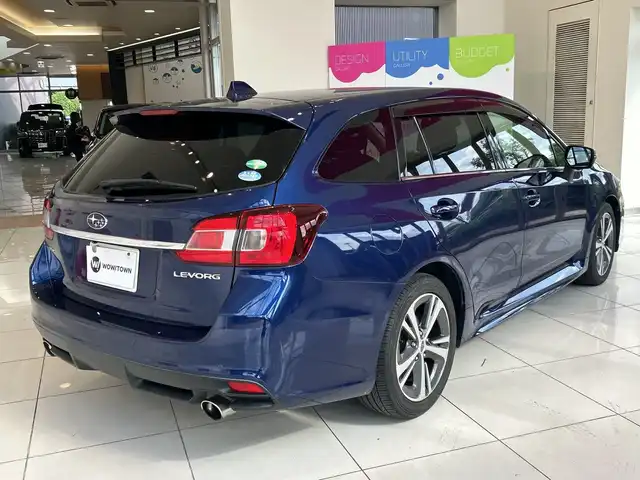 スバル レヴォーグ 1．6GT アイサイト 埼玉県 2017(平29)年 10.3万km ラピスブルーP ワンオーナー/取扱説明書/記録簿/保証書/純正SDナビ/　BT/iPod/AUX/フルセグTV/DVD/ETC/クルーズコントロール/ボタン式格納リアシート/電動リアゲート/AWD/MTモード付/運転席、助手席シートヒーター/運転席パワーシート/純正LEDヘッドライト/前後コーナーセンサー