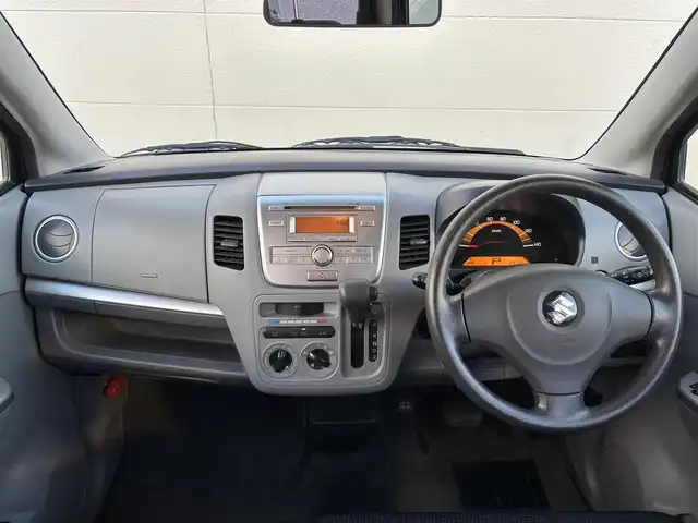 スズキ ワゴンＲ FT－LTD 茨城県 2009(平21)年 13万km パールホワイト 純正カーオーディオ/　(AM/FM/CD)/社外エアロ/　(フロント/サイド/リア/リアアンダー)/社外アルミホイール/ベンチシート/スマートキー/パワーステアリング/Wエアバック/社外フロアマット