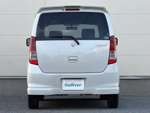 スズキ ワゴンＲ FT－LTD 茨城県 2009(平21)年 13万km パールホワイト 純正カーオーディオ/　(AM/FM/CD)/社外エアロ/　(フロント/サイド/リア/リアアンダー)/社外アルミホイール/ベンチシート/スマートキー/パワーステアリング/Wエアバック/社外フロアマット