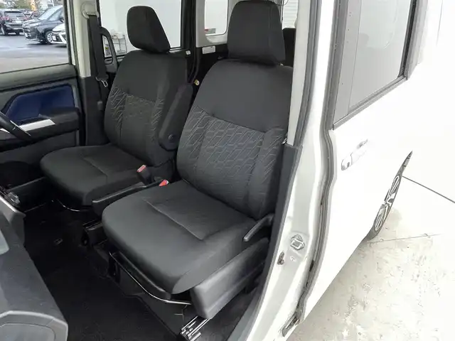 トヨタ ルーミー カスタムG 福井県 2019(令1)年 2.2万km パールホワイトⅢ Panasonicナビ　/CD/DVD/Bluetooth/フルセグ/両側パワースライドドア/スマートアシスト/・衝突警報機能/・ブレーキ制御付誤発進抑制機能/・車線逸脱警報機能/・クルーズコントロール/・オートライト/バックカメラ/シートヒーター/前後ドラレコ/LEDヘッドライト/ETC/フォグランプ