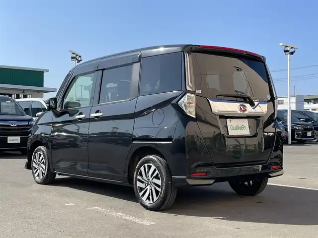 ダイハツ トール カスタムG 東京都 2020(令2)年 2.4万km ブラックマイカメタリック 純正メモリナビ/CD/DVD/Bluetooth/フルセグ/衝突軽減ブレーキ/前後コーナーセンサー/全周囲カメラ/両側パワースライドドア/レーダークルーズコントロール/運転席/助手席シートヒーター/前方ドラレコ/純正サイドバイザー/純正フロアマット/スマートキー