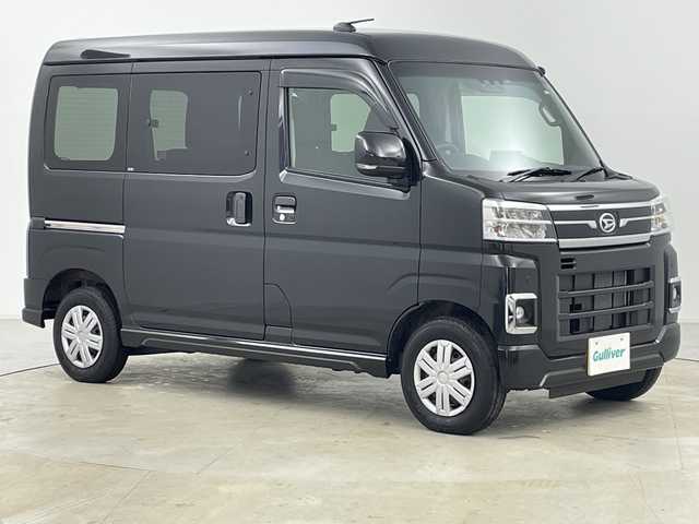 ダイハツ アトレー バン RS 道央・札幌 2022(令4)年 1.2万km ブラックマイカメタリック ・4WD/・ワンオーナー/・純正ディスプレイオーディオ＆TV＆Applecarplay＆AndroidAuto/BT/・バックカメラ/・衝突軽減ブレーキ/・両側パワースライドドア/・クルーズコントロール/・コーナーセンサー/・ステアリングスイッチ/・LEDヘッドライト/・オートマチックハイビーム/・社外AW付冬タイヤ積載