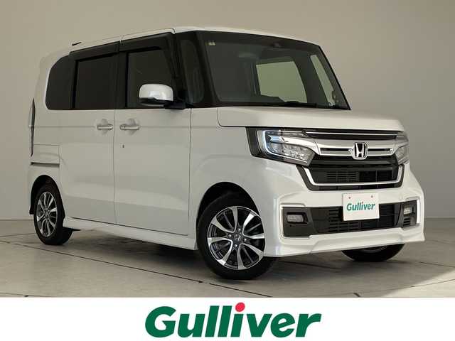 ホンダ Ｎ ＢＯＸ カスタム L 愛知県 2023(令5)年 2.1万km プラチナホワイトパール ホンダセンシング/純正ナビ/片側パワースライド/レーダークルーズコントロール/シートヒーター/バックカメラ/コーナーセンサー/純正アルミホイール/LEDヘッドライト/オートマチックハイビーム/衝突軽減システム/フルセグ/CD DVD/Bluetooth/ステアリングスイッチ/スマートキー/プッシュスタート