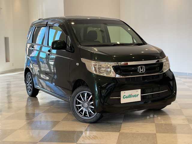 ホンダ Ｎ ＷＧＮ G ターボパッケージ 福井県 2017(平29)年 4.8万km ブリティッシュグリーンP 純正ナビ/(CD/DVD/Bluetooth/USB)/フルセグTV/バックカメラ/シートヒーター/プッシュスタート/ステアリングスイッチ/ＥＴＣ/純正フロアマット/ドアバイザーワンオーナー