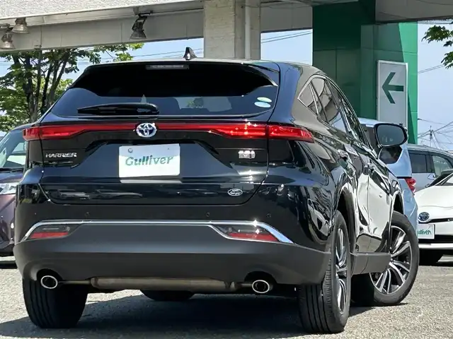トヨタ ハリアー ハイブリッド G レザーパッケージ 宮城県 2020(令2)年 2.7万km プレシャスブラックパール /ワンオーナー//デジタルインナーミラー//純正メモリナビ（フルセグＴＶ，ＡＭ，ＦＭ，ＢＴ，Ｍｉｒａｃａｓｔ）//衝突被害軽減システム//ブラインドスポットモニター//クリアランスソナー//バックモニター//オートアラーム//レーダークルーズコントロール//ETC//パワーシートD席・N席//オートマチックハイビームスイッチ//ハンドルヒーター//アイドリングストップ//パワーバックドア//プッシュスタート//レーダーディパーチャーアラート//車両接近通報一時停止スイッチ//純正フロアマット//USBポート//トヨタSOSボタン//純正AWスタッドレスタイヤ積込