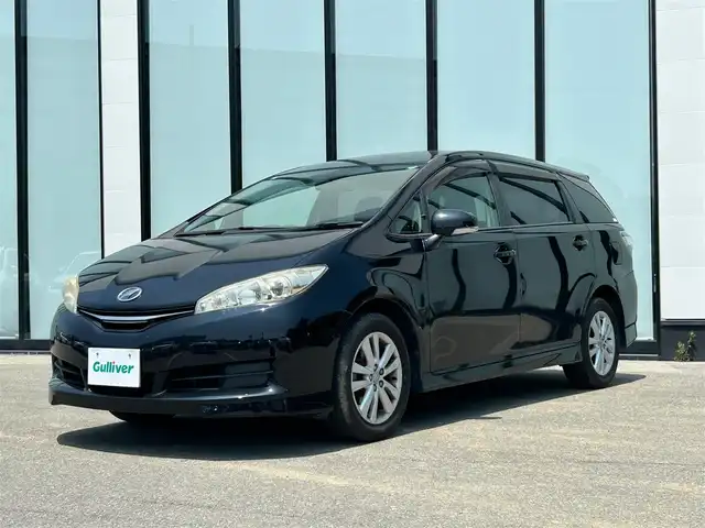 トヨタ ウィッシュ 1．8X 大阪府 2012(平24)年 7.9万km ブラック 純正ナビ/   フルセグTV/CD/DVD/Bluetooth/バックモニター/横滑り防止装置/純正１６インチアルミホイール/純正フロアマット/プッシュスタート/パワーウィンドウ/ダブルエアバック/ＥＴＣ