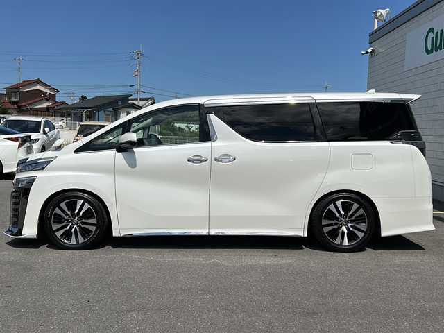 トヨタ ヴェルファイア Z Gエディション 香川県 2018(平30)年 6.3万km ホワイトパールクリスタルシャイン ダブルサンルーフ/両側パワースライドドア/純正10インチナビ/ーBlueTooth接続/ーフルセグTV/ーCD/DVD再生/ーHDMI接続/純正フリップダウンモニター/3眼LEDヘッドライト/シーケンシャルウィンカー/トヨタセーフティセンス/レーダークルーズコントロール/純正ビルトインETC2.0/ALPINEデジタルインナーミラー型ドラレコ（フロント、室内）/パワーシート/シートヒーター/ベンチレーション/メモリーシート/ステアリングスイッチ/ステアリングヒーター/コンビハンドル/ダウンサス（純正サス社内積み込み）/フロントアンダーエアロ