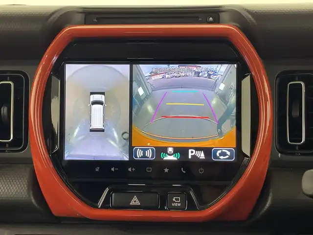 スズキ ハスラー HYBRID X ターボ 栃木県 2020(令2)年 3.4万km アクティブイエロー/ホワイト2トーンルーフ 4WD/ターボ/ルーフキャリア/バックラダー/オールテレーンタイヤ/ルーフトップライティング/DEAN製アルミホイール/純正ナビ/(フルセグTV・Bluetooth・CD・DVD・USB)/全方位カメラ/バックカメラ/スズキセーフティサポート/ ・衝突軽減ブレーキ/ ・レーンキープアシスト/ ・アダプティブクルーズコントロール/パドルシフト/ETC/LEDヘッドライト/オートライト/ダウンヒルアシストコントロール/純正フロアマット/後方コーナーセンサー