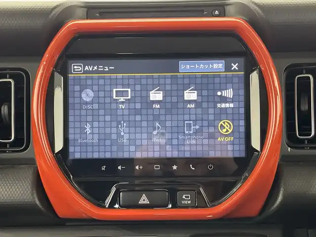 スズキ ハスラー HYBRID X ターボ 栃木県 2020(令2)年 3.4万km アクティブイエロー/ホワイト2トーンルーフ 4WD/ターボ/ルーフキャリア/バックラダー/オールテレーンタイヤ/ルーフトップライティング/DEAN製アルミホイール/純正ナビ/(フルセグTV・Bluetooth・CD・DVD・USB)/全方位カメラ/バックカメラ/スズキセーフティサポート/ ・衝突軽減ブレーキ/ ・レーンキープアシスト/ ・アダプティブクルーズコントロール/パドルシフト/ETC/LEDヘッドライト/オートライト/ダウンヒルアシストコントロール/純正フロアマット/後方コーナーセンサー