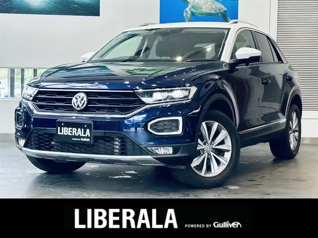 フォルクスワーゲン ＶＷ Ｔ－ロック TDI スタイル デザインPKG 大阪府 2020(令2)年 3.9万km アトランティックブルーM ACC/純正ナビ/TV/バックカメラ/applecarplay/純正17インチAW/電動リアゲート/ブラインドスポット/パドルシフト