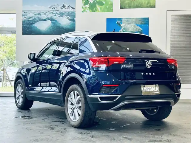 フォルクスワーゲン ＶＷ Ｔ－ロック TDI スタイル デザインPKG 大阪府 2020(令2)年 3.9万km アトランティックブルーM ACC/純正ナビ/TV/バックカメラ/applecarplay/純正17インチAW/電動リアゲート/ブラインドスポット/パドルシフト