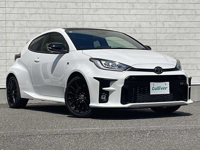 トヨタ ＧＲヤリス RZ ファーストエディション 福島県 2021(令3)年 3.5万km スーパーホワイトⅡ 4WD 6速MTシフト ワンオーナー トヨタセーフティーセンス 純正ディスプレイオーディオ Bluetooth バックカメラ オートクルーズ  バックソナー LEDヘッドライト オートライト スマートキー