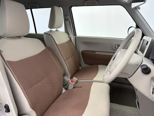 スズキ ラパン X 愛知県 2024(令6)年 0.2万km フォーンベージュM デュアルカメラブレーキサポート/・誤発信抑制機能/・ハイビームアシスト/・車線逸脱抑制機能/全方位カメラ装着パッケージ/バックセンサー/ステアリングスイッチ/前席シートヒーター/純正フロアマット/LEDヘッドライト/14インチ純正ホイール