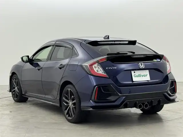 ホンダ シビック ハッチバック 福岡県 2020(令2)年 2.8万km オブシダンブルーパール 純正ナビ／フルセグＴＶ　/バックカメラ　/ビルトインＥＴＣ２．０　/前方ドラレコ　/アダプティブクルコン　/衝突軽減ブレーキ　/レーンキープ　/パドルシフト　/ハーフレザー　/パワーシート　/シートヒーター　/ＬＥＤヘッドライト