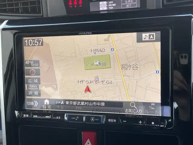 ダイハツ トール カスタムG ターボ SAⅢ 東京都 2019(平31)年 5万km パールⅡ ALPINEナビ/全周囲カメラ/両側電動スライドドア/フルセグＴＶ/クルーズコントロール/ETC/前方ドライブレコーダー/衝突軽減ブレーキ/純正ゴムマット/前後コーナーセンサー/純正サイドバイザー/フォグライト/スマートキー